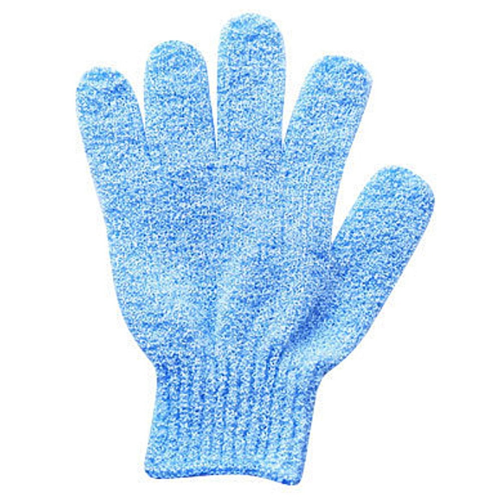 10pcs Bathing Body Scrub Gloves Collocation Shower Gel Soap Bath Cream Body Wash Deep Cleaning of Dirt Dead Skin 19*13cm
