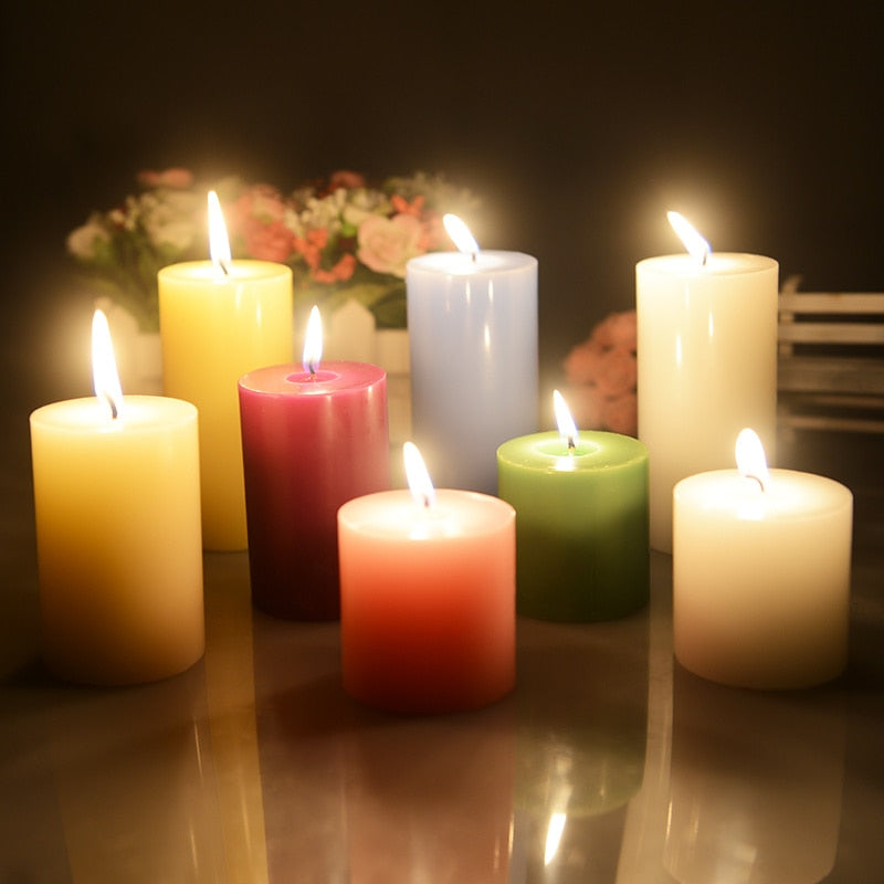l Aromatherapy Smokeless Candle Romantic Scented candles Fragrance Aroma Air Cleaner Wedding Birthday gift