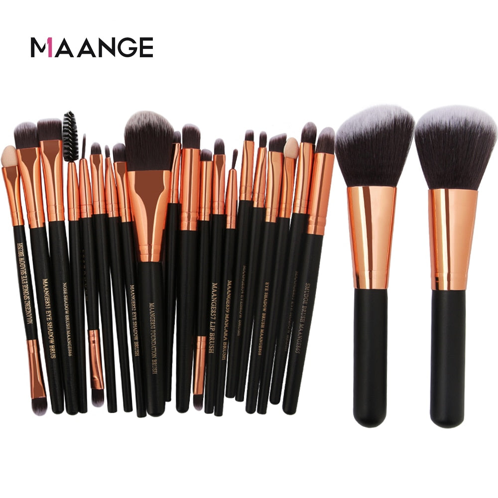 Beauty Makeup Brushes Set Cosmetic Foundation Powder Blush Eye Shadow Lip Blend Make Up Brush Tool Kit