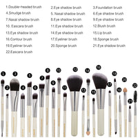 Beauty Makeup Brushes Set Cosmetic Foundation Powder Blush Eye Shadow Lip Blend Make Up Brush Tool Kit