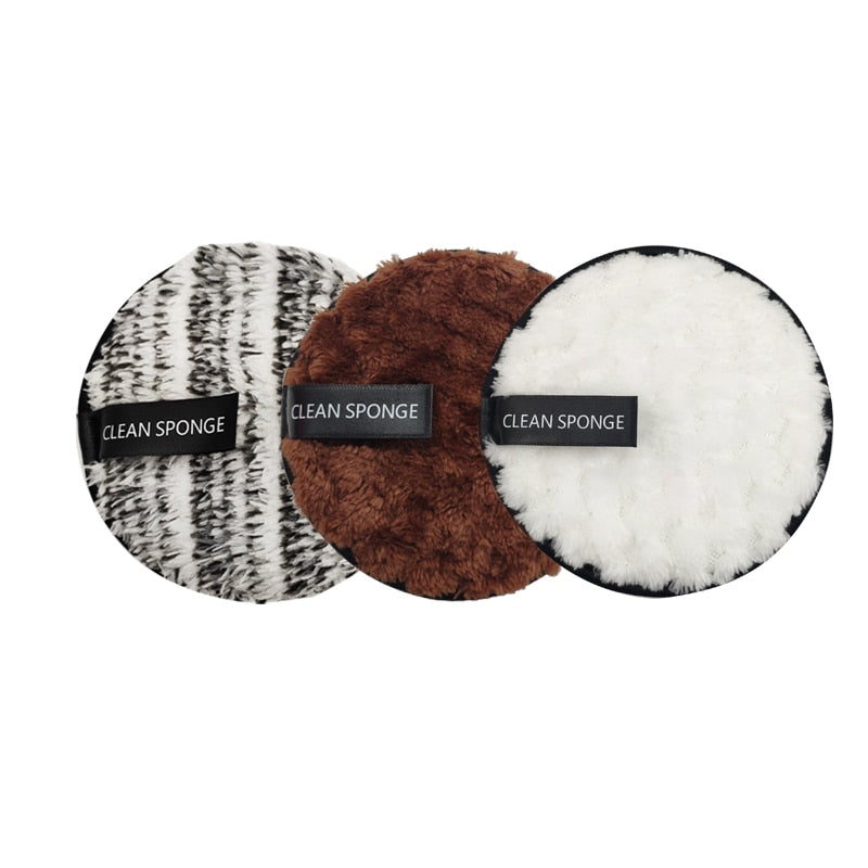 Makeup Remover Pads Microfiber Reusable Face Towel Make-up Wipes Cloth Washable Cotton Pads Skin Care Cleansing Puff