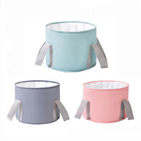 Foldable Foot Tub Portable Bath Bag Wash Basin Water Bucket Large Capacity Bath Feet Spa Massage Washing Tub For Outdoor Travel