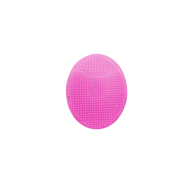 Silicone Beauty Washing Pad Facial Exfoliating Blackhead Face Cleansing Brush Tool Soft Deep Cleaning Brushes baby Face Brush