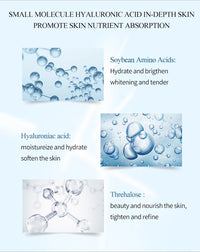 Hyaluronic Acid Face Serum Anti Wrinkle Anti-Aging Shrink Pore Whitening Moisturizing Essence Face Cream Dry Skin Care