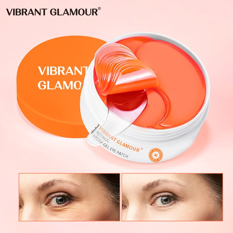 Retinol Eye Mask Firming Collagen Eye Patch Anti-Aging Remove Dark Circles Eye Bags Moisturizing Skin Care 60pcs