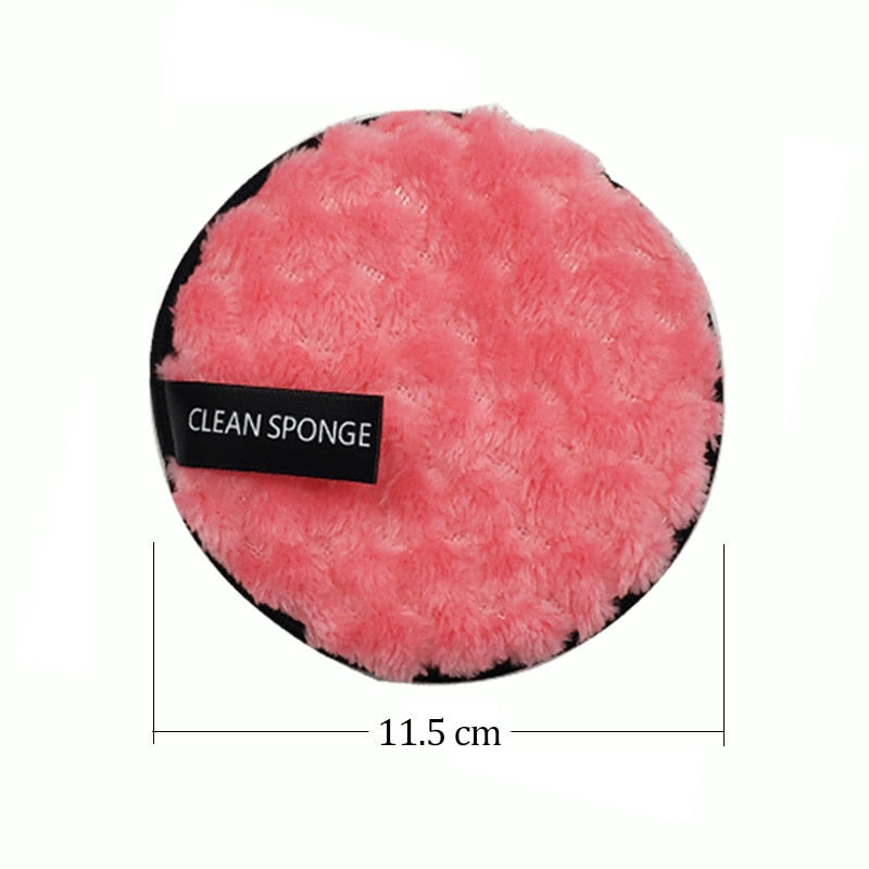 Makeup Remover Pads Microfiber Reusable Face Towel Make-up Wipes Cloth Washable Cotton Pads Skin Care Cleansing Puff