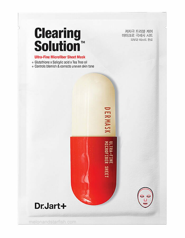 Dermask Sheet Mask Hydrating Whitening Face Mask Acne Treatment Facial Exfoliating Peeling Mask Korea Cosmetics 1pcs