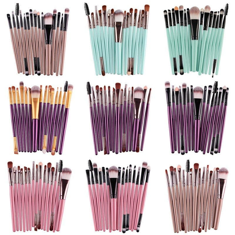 Professional Makeup Brushes Tools Set Make Up Brush Tools Kits for Eyeshadow Eyeliner Cosmetics Brushes