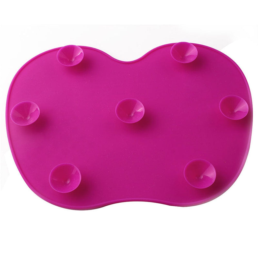 1Pcs Silicone Brush Cleaning Mat Make Up Brush Cleaner Brushes Cleanser Cosmetic Clean Tools For Eyes Face Brushes