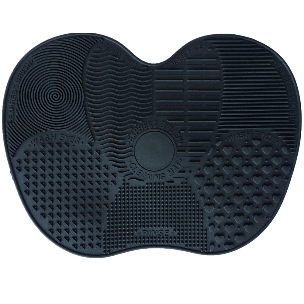 1Pcs Silicone Brush Cleaning Mat Make Up Brush Cleaner Brushes Cleanser Cosmetic Clean Tools For Eyes Face Brushes