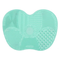 1Pcs Silicone Brush Cleaning Mat Make Up Brush Cleaner Brushes Cleanser Cosmetic Clean Tools For Eyes Face Brushes