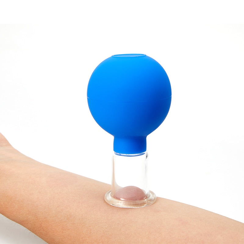 Facial vacuum cupping set