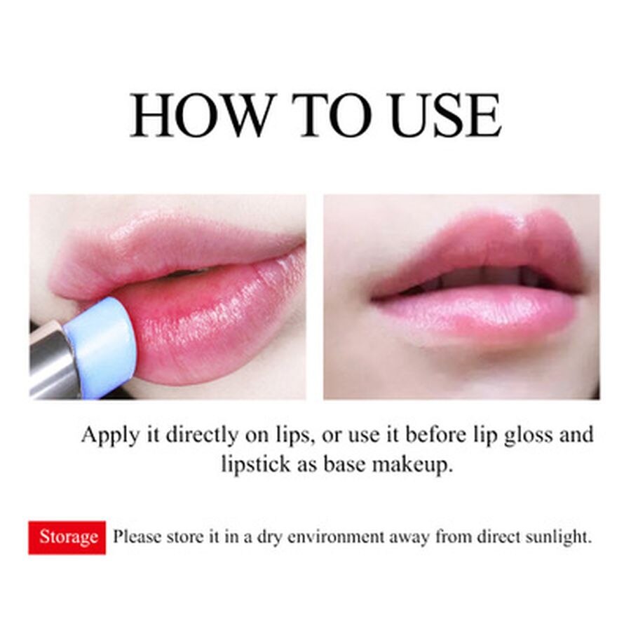 Lip Balm Hyaluronic Acid Lip Care Wrinkle Repair Lip Balm Highly Moisturizing Nourishing Lips Anti-Aging Makeup Moist Skin Cream