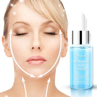 Hyaluronic Acid Face Serum Anti Wrinkle Anti-Aging Shrink Pore Whitening Moisturizing Essence Face Cream Dry Skin Care