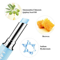 Lip Balm Hyaluronic Acid Lip Care Wrinkle Repair Lip Balm Highly Moisturizing Nourishing Lips Anti-Aging Makeup Moist Skin Cream