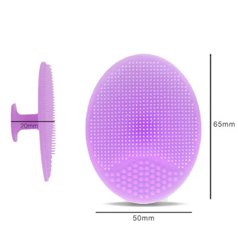 Silicone Beauty Washing Pad Facial Exfoliating Blackhead Face Cleansing Brush Tool Soft Deep Cleaning Brushes baby Face Brush