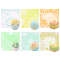 Bath Bombs Set Sweet Surprise Gift 6pcs Salt Bombs Ball Natural Bubble Bathing SPA for Men Women Body Skin Care Clean Tools Kit