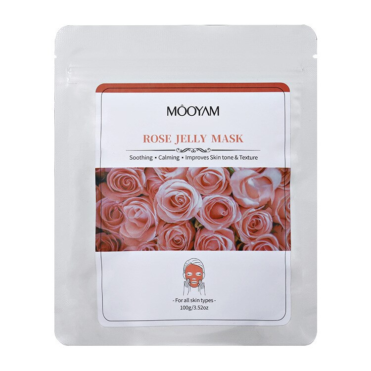 Natural Soft Hydro Jelly Mask Powder Peel Off Rubber Face Masks Facial SPA Whitening Rose Collagen Hyaluronic Acid Skin Care