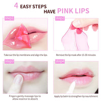 30pcs Crystal Collagen Lip Mask Moisturizing Lip Patches Beauty Lips Plumper Anti-wrinkle Beauty Lips Masks Skin Care Cosmetics