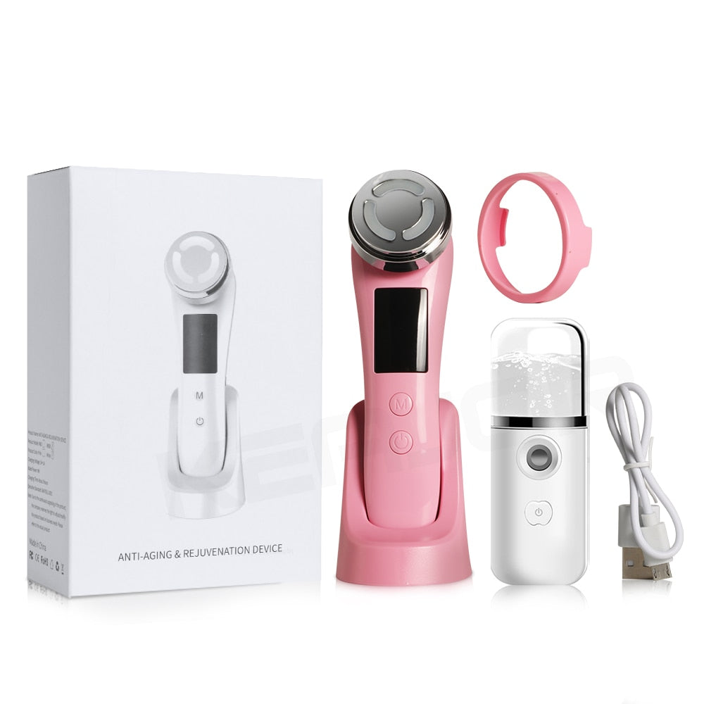 RF Face Lift Devices Electric Skin Rejuvenation Radio Frequency Facial Massager Light Therapy Anti Aging Wrinkle Skin Tightening