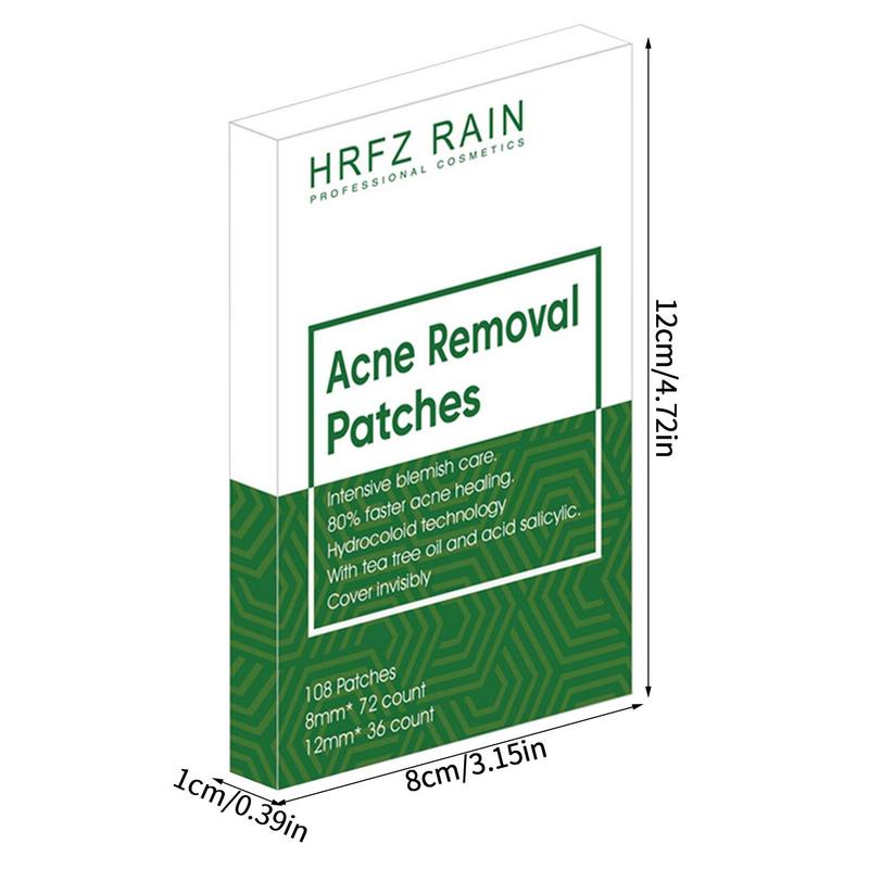 Blemish Patches For Face Breathable Pimple Patches 108 Invisible Hydrocolloid Bandages Absorbing Patches Zit Stickers