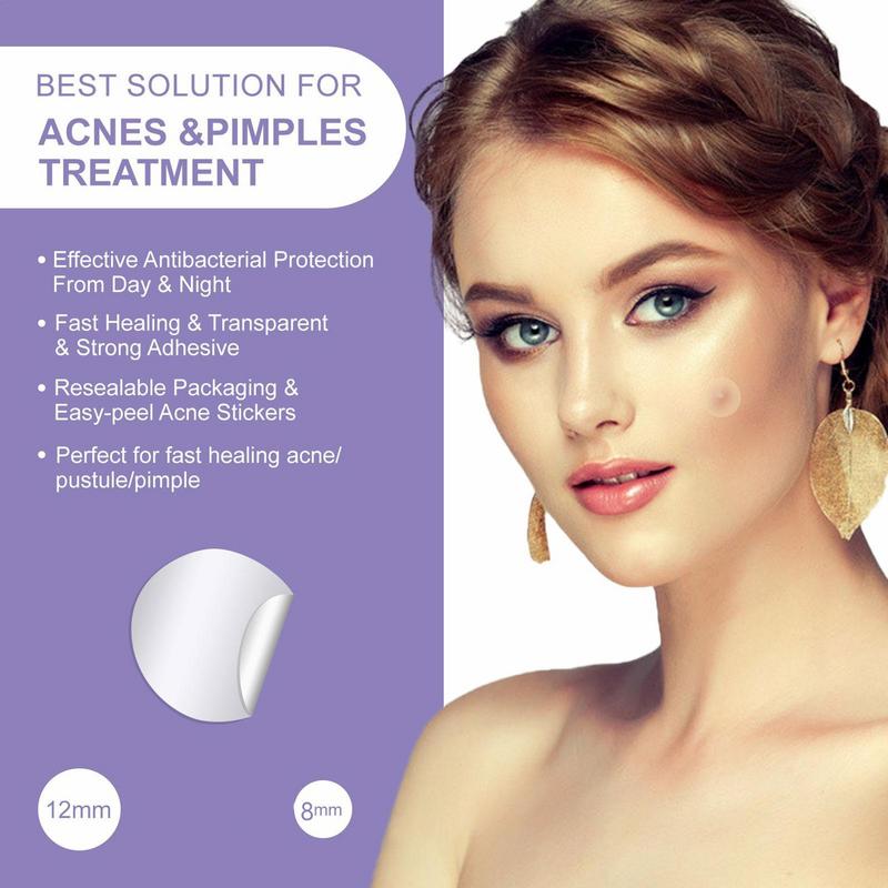 Blemish Patches For Face Breathable Pimple Patches 108 Invisible Hydrocolloid Bandages Absorbing Patches Zit Stickers