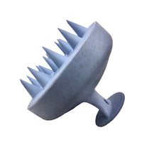 Wheat Straw Silicone Head Wash Clean Care Hair Root Itching Scalp Massage Comb Shower Brush Bath Spa Anti-Dandruff Shampoo