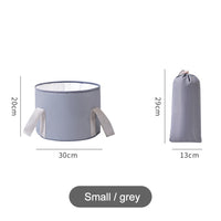 Foldable Foot Tub Portable Bath Bag Wash Basin Water Bucket Large Capacity Bath Feet Spa Massage Washing Tub For Outdoor Travel
