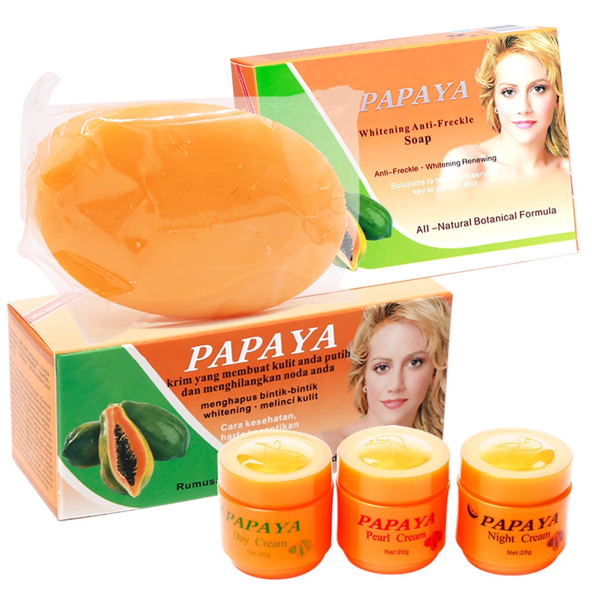 Dark Spot Corrector Cream, Skin Bleaching Cream, Various Spots Removal, Whitening Face Cream, With Organic Papaya, Anti-freckles