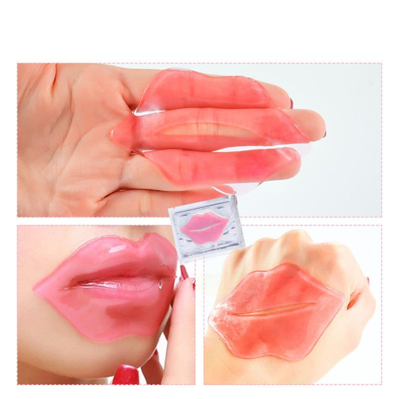 30pcs Crystal Collagen Lip Mask Moisturizing Lip Patches Beauty Lips Plumper Anti-wrinkle Beauty Lips Masks Skin Care Cosmetics