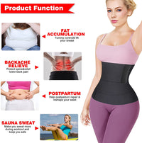 Waist Trainer Bandage Wrap Shaperwear Tummy Belt Stretch Bands Body Shaper Reductive Postpartum Slimming Sheath Woman Flat Belly