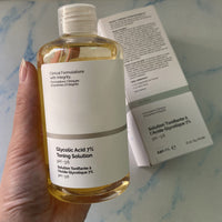 Ordinary Face Makeup Peeling Solution Facial Skin Care Glycolic Acid 7% Toning Solution PH 3.6 Toner Skin care 240ml