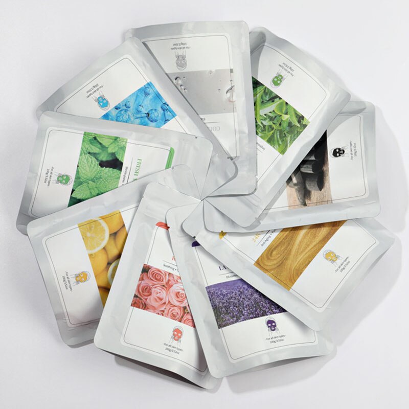 Natural Soft Hydro Jelly Mask Powder Peel Off Rubber Face Masks Facial SPA Whitening Rose Collagen Hyaluronic Acid Skin Care
