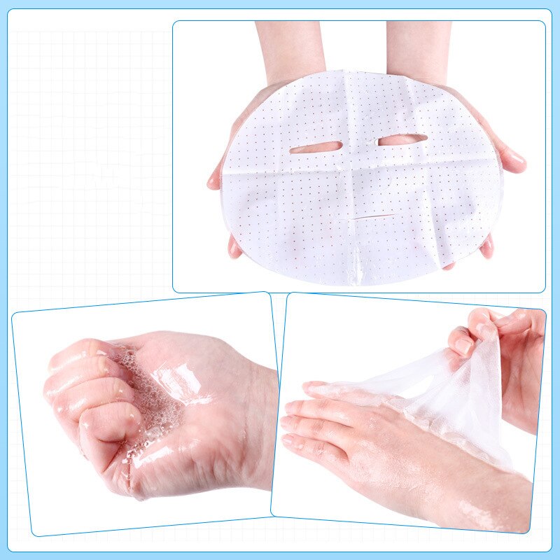 10pcs Deep Sea Jellyfish Face Masks Facial Mask Moisturizing Water Nourishment Anti-Aging Oil-control Acne Treatment Skin Care