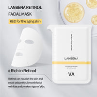 Face Sheet Mask Acne Serum Moisturizing Retinol Anti Wrinkle Remove Facial Sleeping Mask Shrink Pores Skin Care Products