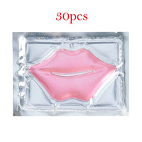 30pcs Crystal Collagen Lip Mask Moisturizing Lip Patches Beauty Lips Plumper Anti-wrinkle Beauty Lips Masks Skin Care Cosmetics