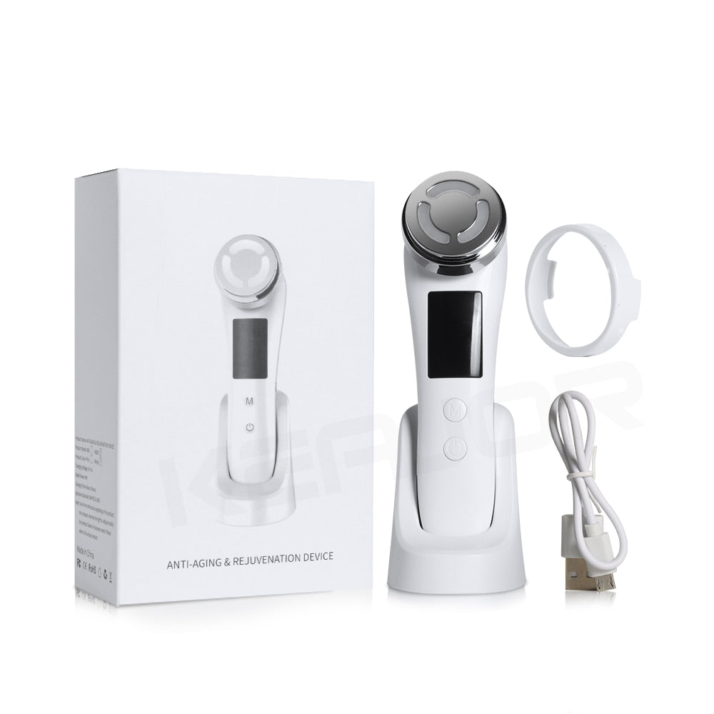 RF Face Lift Devices Electric Skin Rejuvenation Radio Frequency Facial Massager Light Therapy Anti Aging Wrinkle Skin Tightening