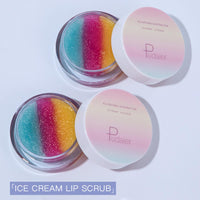 Natural Gel Lip Scrub Cream Lip Plumper Moisture Lip Balm Exfoliating Anti-Ageing Nourish Repair Fine Lines Lips Care Cosmetic