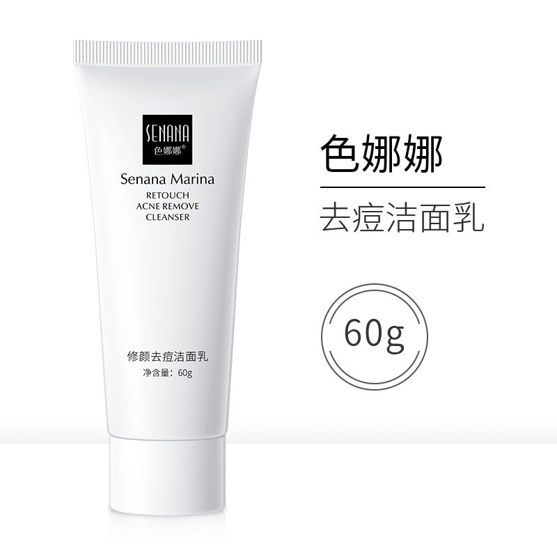 60g Facial Cleanser Niacinamide Hyaluronic Acid Oil Control Gentle Foam Smoothing Deep Cleansing Facial Skin Care