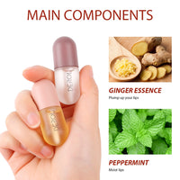 Day Night Instant Volume Lips Plumper Oil Moisturizing Repair Thin Lip Line Reduction Cosmetic Sexy Lip Plump Enhancer Makeup