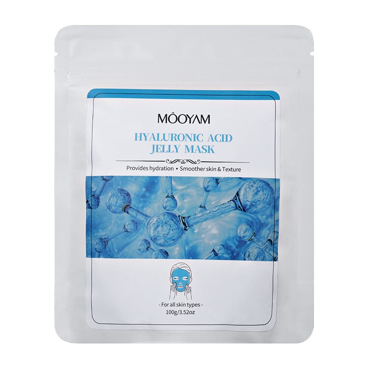 Natural Soft Hydro Jelly Mask Powder Peel Off Rubber Face Masks Facial SPA Whitening Rose Collagen Hyaluronic Acid Skin Care