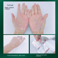 Tiktok Hot Sale Seaweed Collagen Filling Crystal Mask Replenishing Fruit Jelly Human Skin Transparent Mask Skin Care Masque