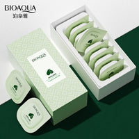 Bioaqua 8Pcs/Set Pudding Face Mask Avocado Hyaluronic Acid Moisturizing Deep Cleaning Face Masks Mud Cream Beauty Skin Care