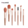 MAANGE 7/9/15pcs Makeup Brush Set+5pcs Mini Sponge Cosmetics for Face Natural Synthetic Hair Professional Beauty Makeup Tools