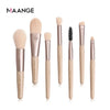 MAANGE 7/9/15pcs Makeup Brush Set+5pcs Mini Sponge Cosmetics for Face Natural Synthetic Hair Professional Beauty Makeup Tools