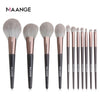 Pro 12/18/20 PCS Makeup Brushes Set with Bag +1Pcs Sponge Beauty Powder Foundation Eyeshadow Make Up Brush Synthetic Wool