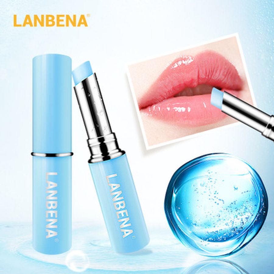 Lip Balm Hyaluronic Acid Lip Care Wrinkle Repair Lip Balm Highly Moisturizing Nourishing Lips Anti-Aging Makeup Moist Skin Cream