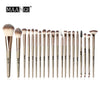 Pro 12/18/20 PCS Makeup Brushes Set with Bag +1Pcs Sponge Beauty Powder Foundation Eyeshadow Make Up Brush Synthetic Wool