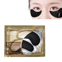 20Packs 24K Gold Crystal Collagen Eye Mask Patch Pad Moisturizing Anti Aging Puffiness Dark Circle Remover Eye Bags Skin Care