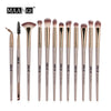 Pro 12/18/20 PCS Makeup Brushes Set with Bag +1Pcs Sponge Beauty Powder Foundation Eyeshadow Make Up Brush Synthetic Wool